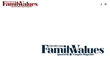Tablet Screenshot of lincolnfamilyvalues.com